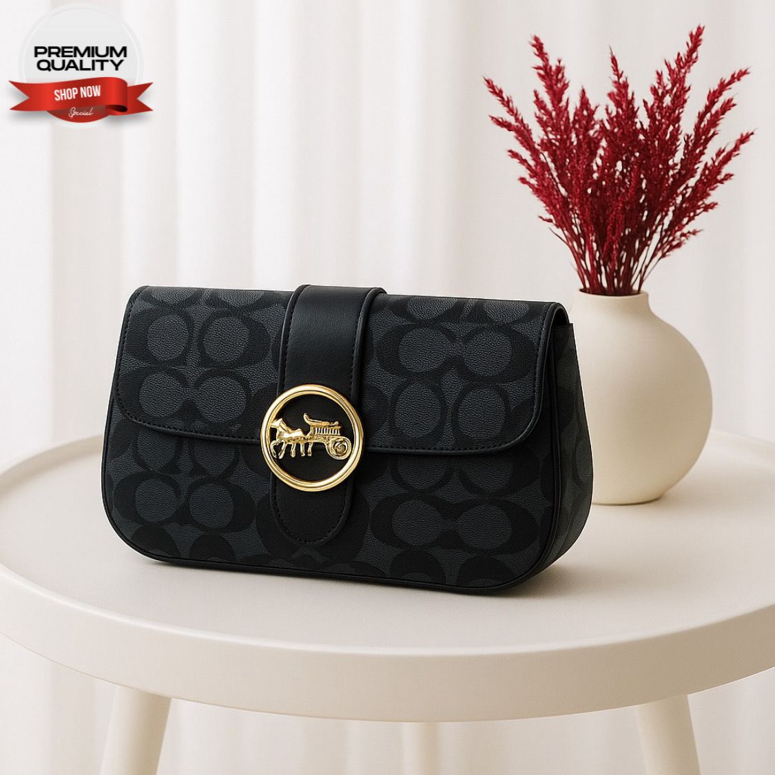 coach side crossbody style bag